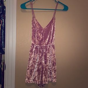 Rose gold romper!